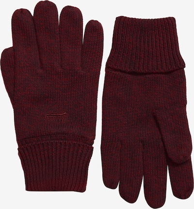 Superdry Gants en bleu marine / rouge, Vue avec produit