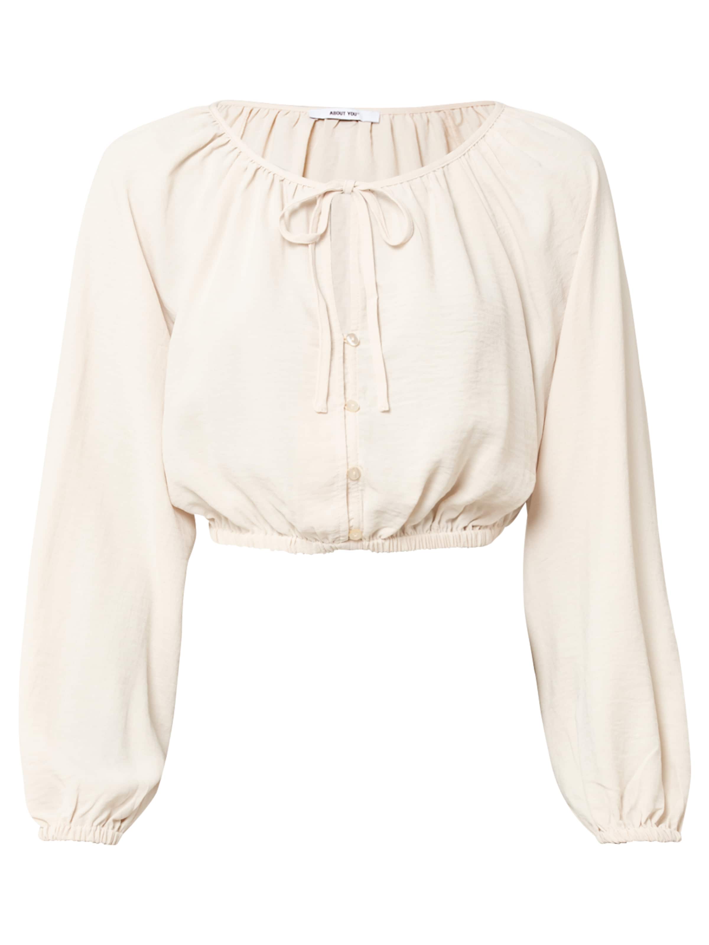 ABOUT YOU Bluse 'Valentina' in Beige: Vorderseite