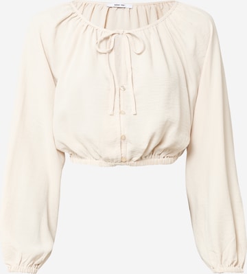 ABOUT YOU Blouse 'Valentina' in Beige: front