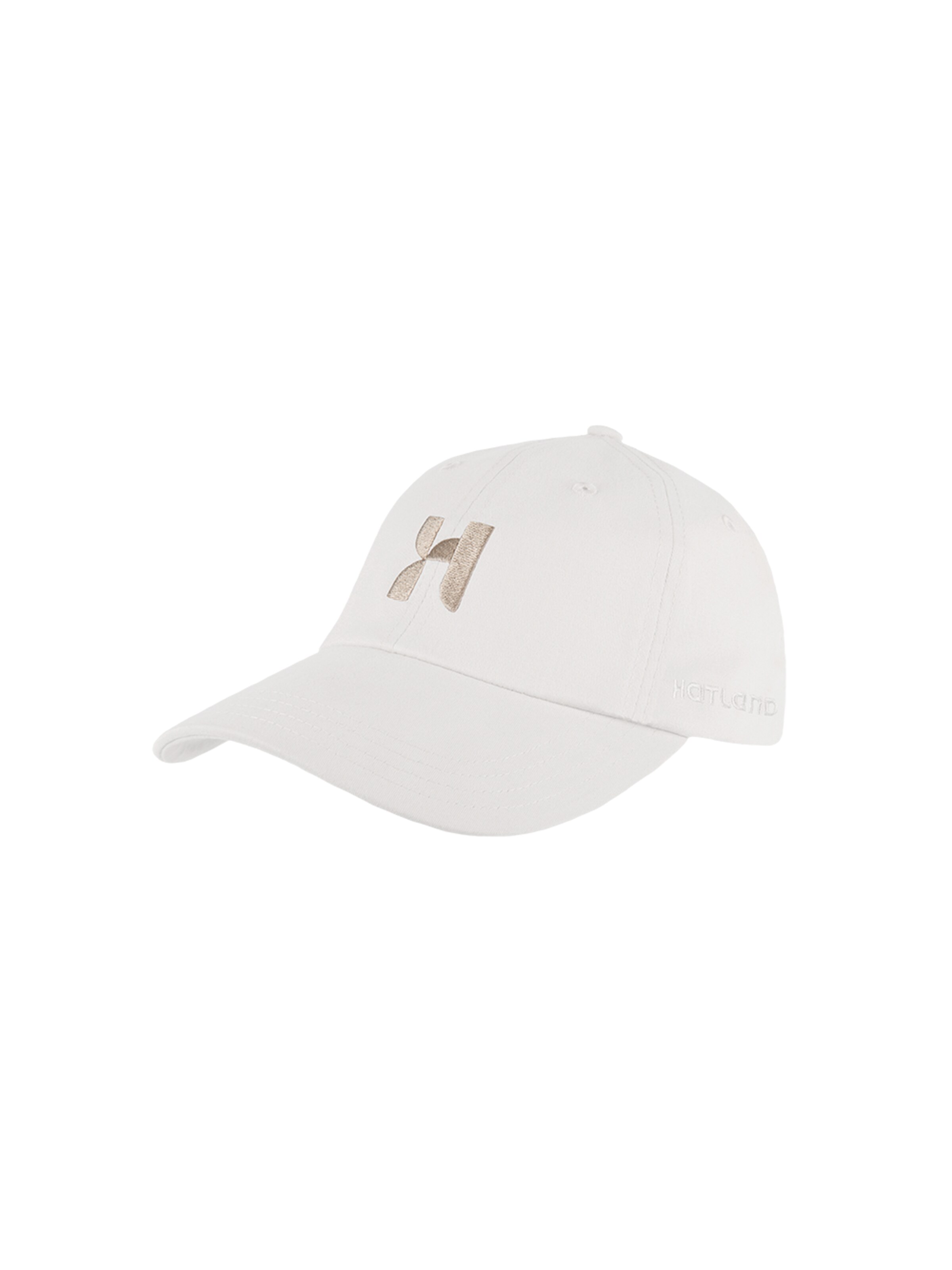 Hatland Cap 'Dawid' in White: front