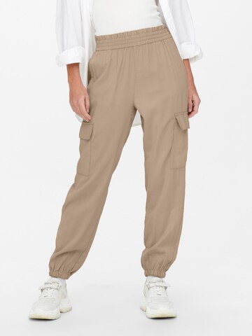 ONLY Tapered Cargo trousers 'Aris' in Beige: front