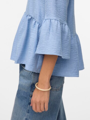 Chemisier 'VMMelony' VERO MODA en bleu