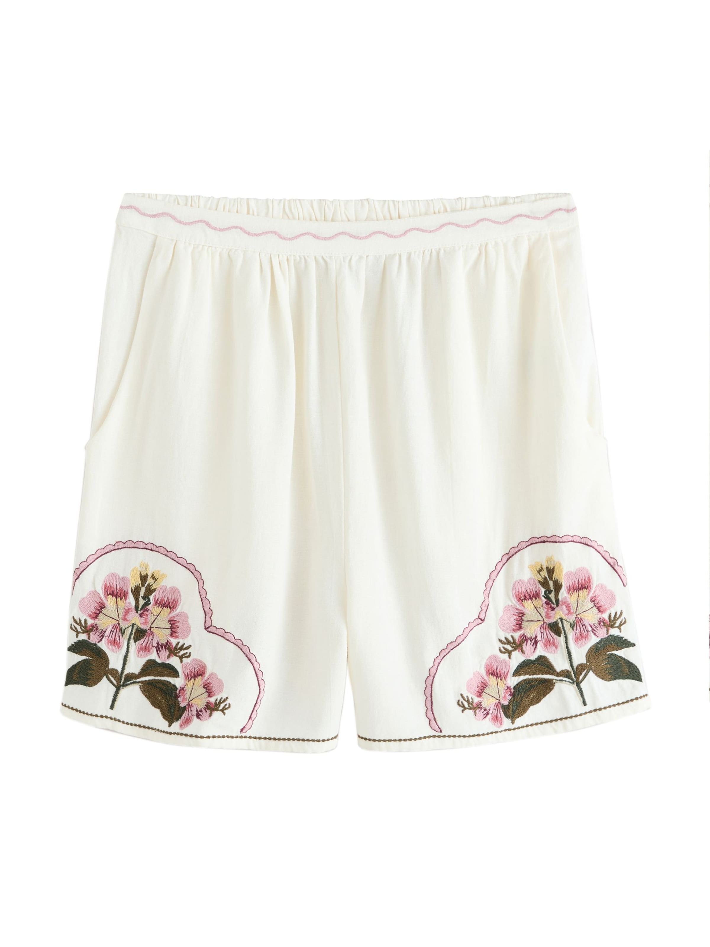 Next Свободный крой Штаны в Бежевый: спереди