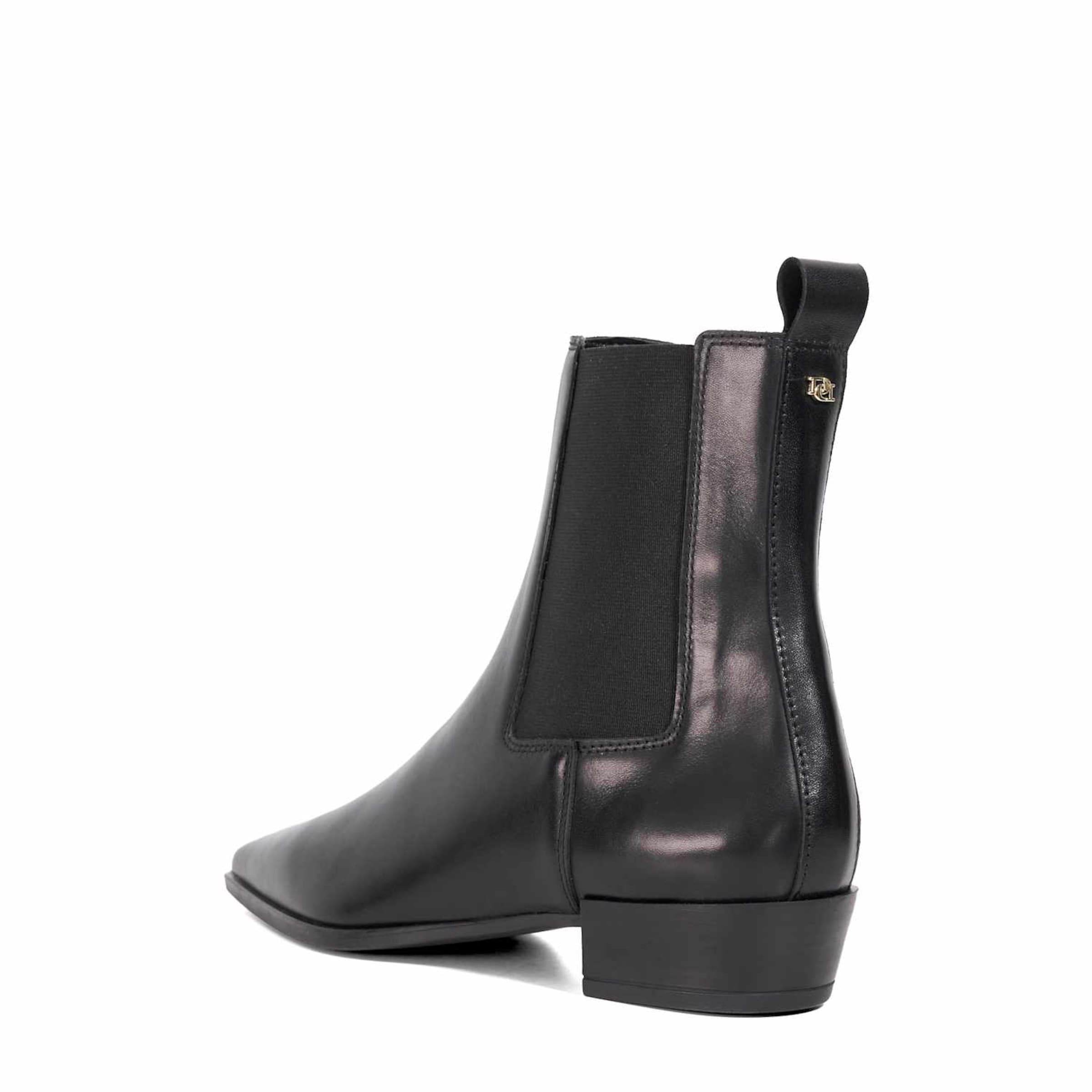 Chelsea Boots 'Parkers' Dune LONDON en noir
