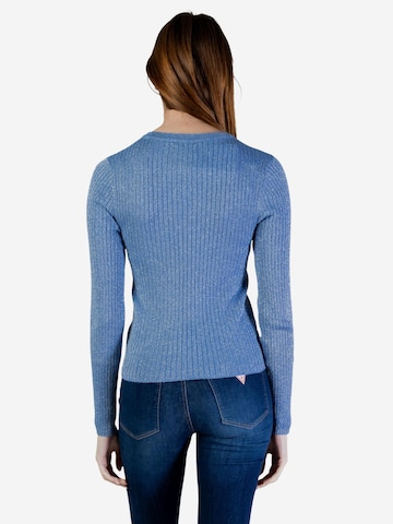 Pullover 'JDYPLUM LUREX' di Jaqueline de Yong in blu