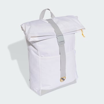 ADIDAS PERFORMANCE - Mochila deportiva 'Real Madrid' en blanco
