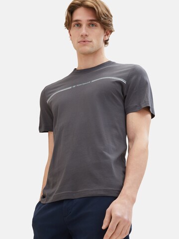 TOM TAILOR T-Shirt in Grau