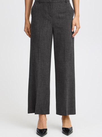 Loosefit Pantaloni chino 'Danta' di b.young in nero: frontale