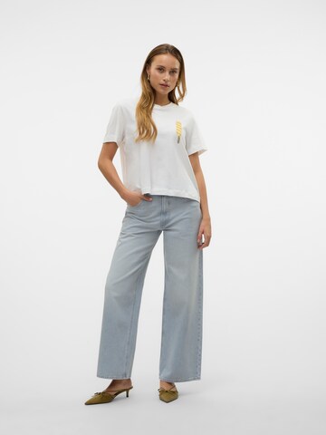 VERO MODA - Camiseta 'VMBerta Mette' en blanco