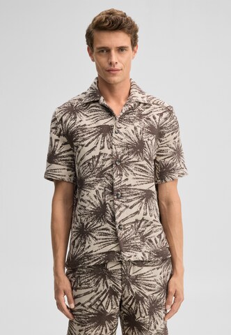 Coupe slim Chemise STRELLSON en marron : devant