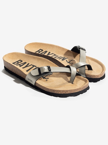 Bayton Teenslipper 'JUNON' in Zilver