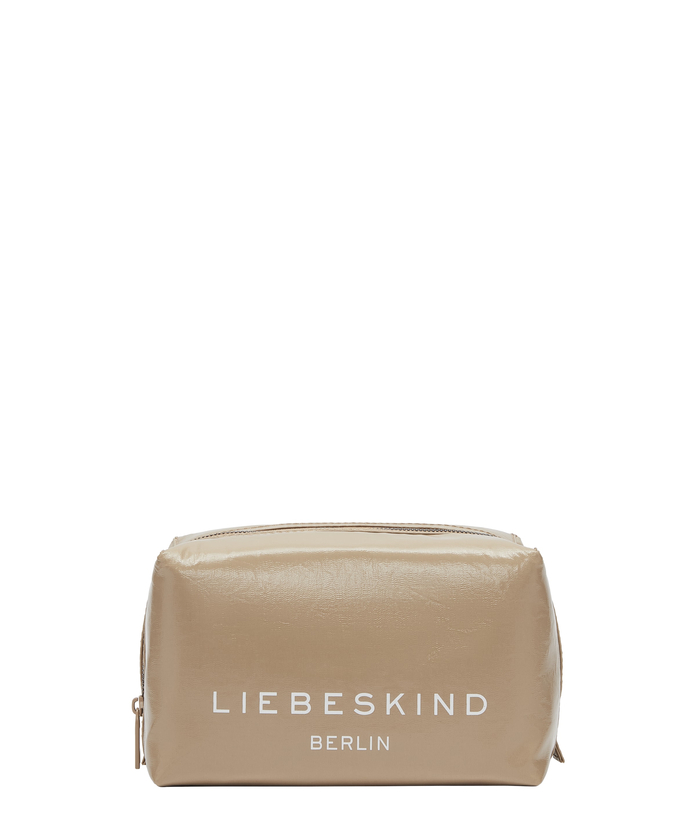 Liebeskind Berlin Kulturtasche in Beige: Vorderseite