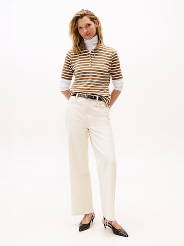 TOMMY HILFIGER Tričko '1985' – hnědá