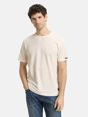 TOM TAILOR T-Shirt in Weiß: Vorderseite