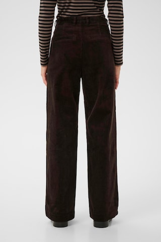 Part Two Wide leg Trousers 'Clarisse' in Brown