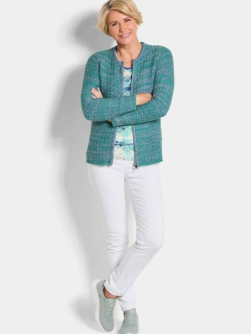 Goldner Gebreid vest in Groen