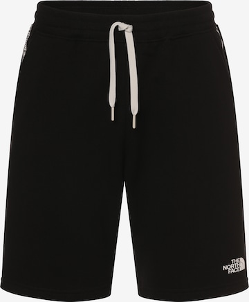THE NORTH FACE Regular Workout Pants in Black: front