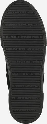 melns TOMMY HILFIGER Augstie brīvā laika apavi 'Vulc'