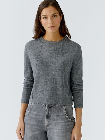 OUI Pullover in Grau: Vorderseite