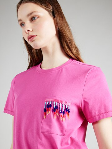 ONLY T-Shirt 'TRIBE' in Pink