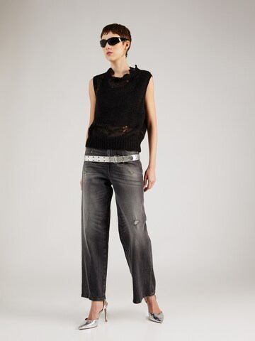 DIESEL - Loosefit Vaquero '2000 WIDEE' en negro