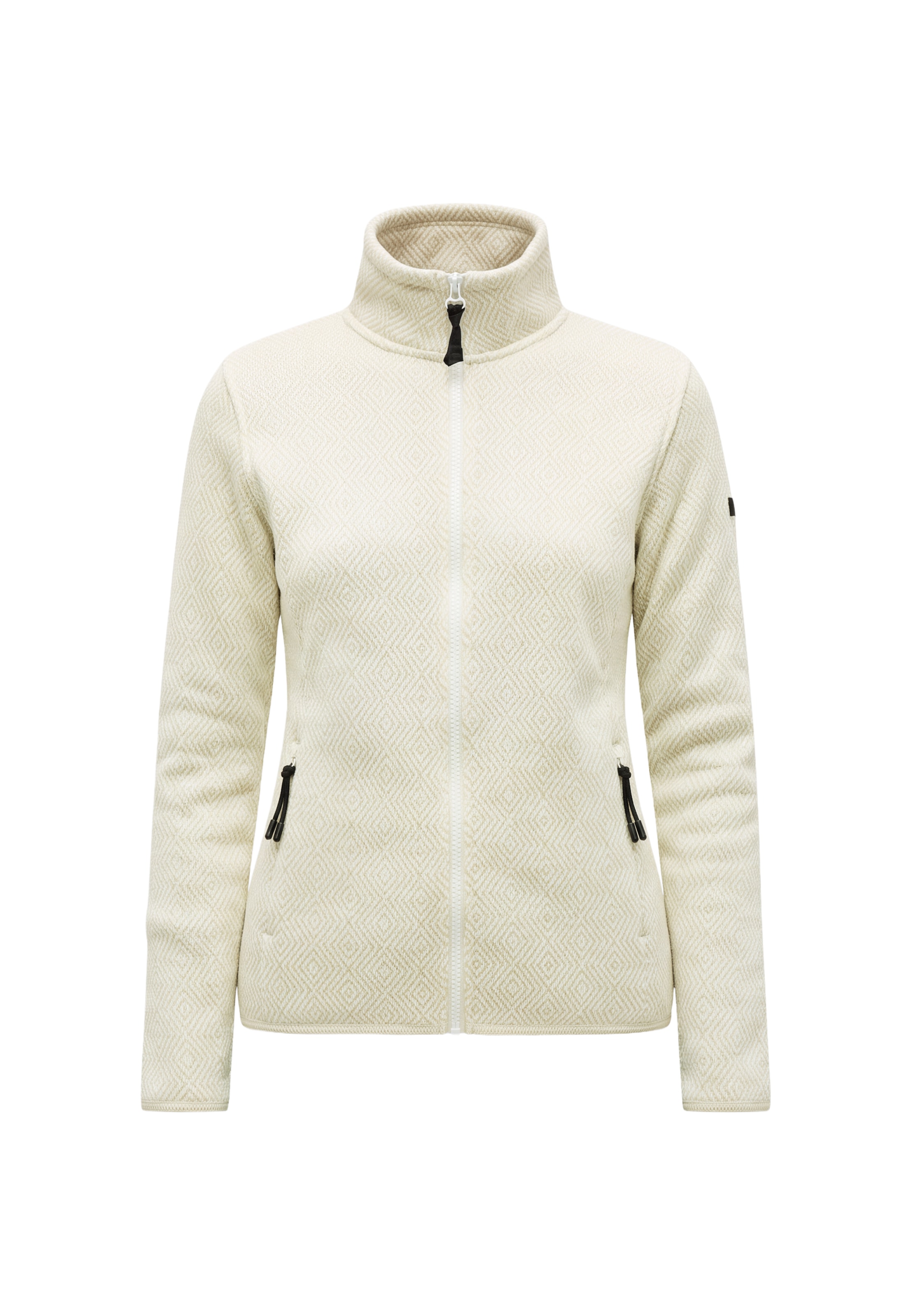 Giacca di pile funzionale 'AULTI' di ICEPEAK in beige: frontale