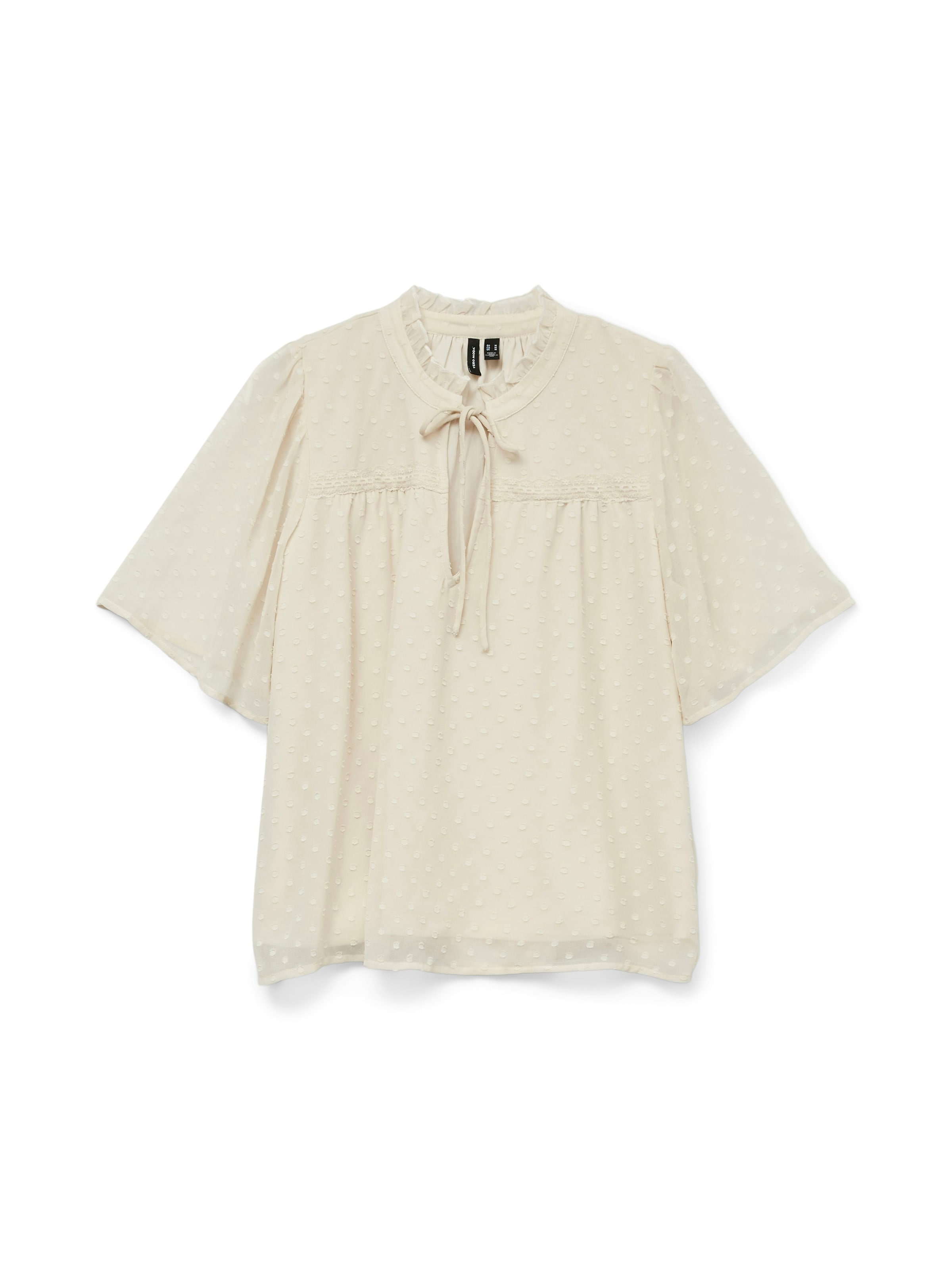 VERO MODA Blouse 'VMLeah' in Beige: front