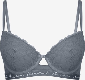 Push-up Soutien-gorge 'Milady' Marc & André en gris : devant