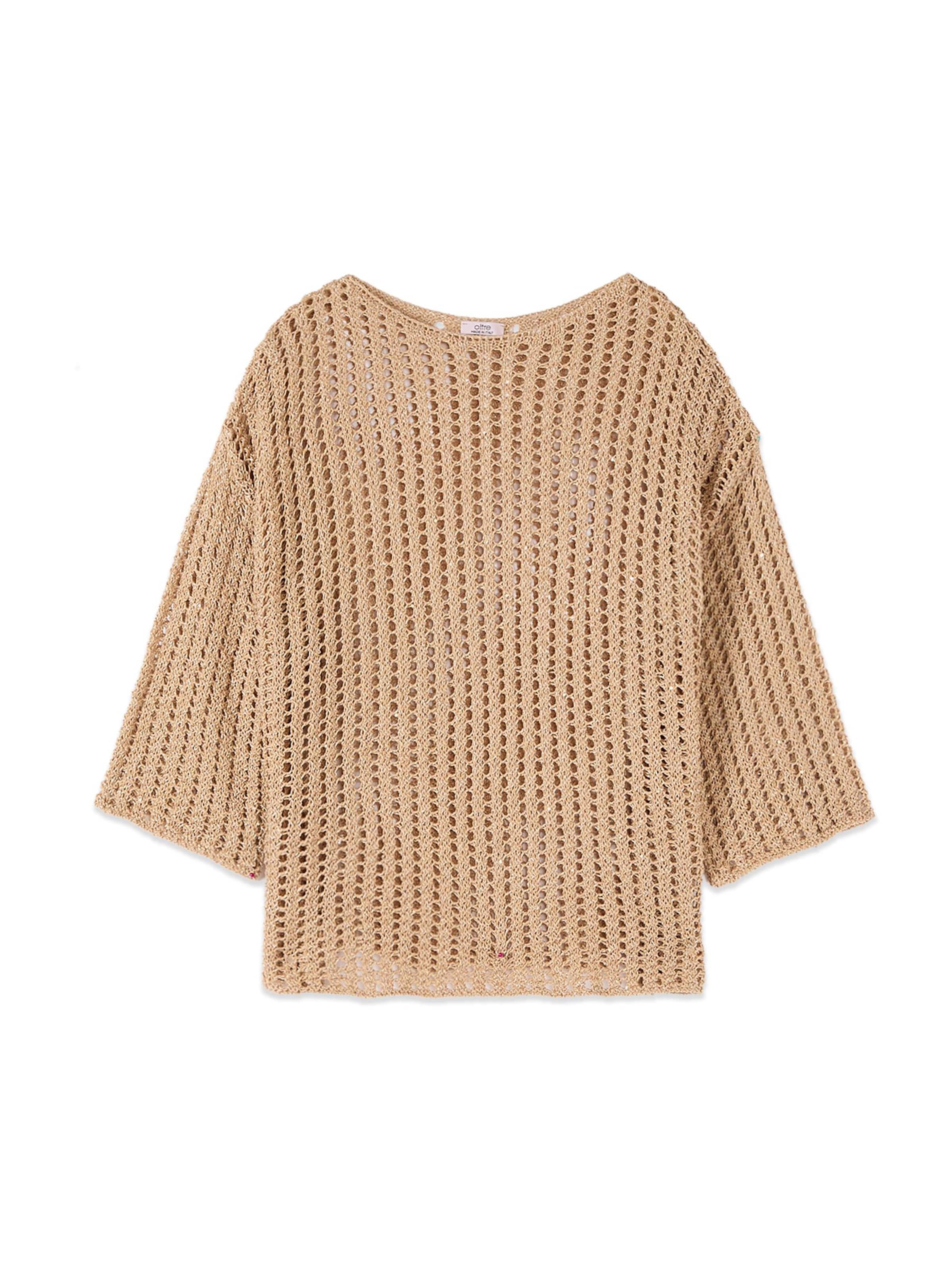 oltre Trui in Beige: voorkant