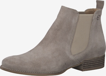 TAMARIS Chelsea Boots in Grey: front