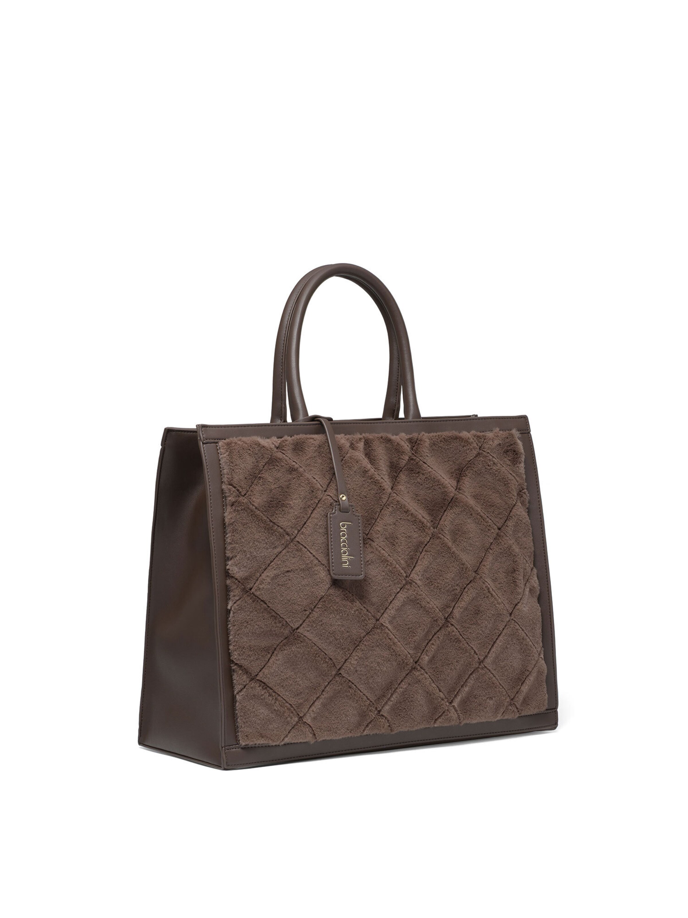 Braccialini Shopper in Braun: Vorderseite