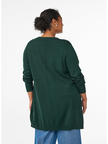 Zizzi Cardigan 'MCARRIE' i grøn