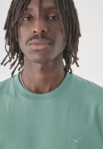 Cleptomanicx Shirt 'Ligull Boxy 2' in Green