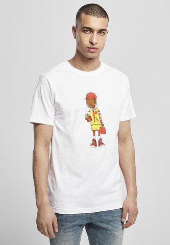 Mister Tee Shirt 'Employee' in White: front