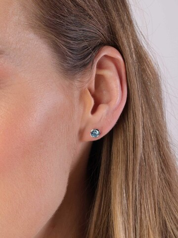 Boucles d'oreilles Lucardi en argent