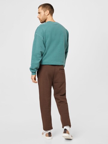 !Solid Tapered Broek 'Victer' in Bruin