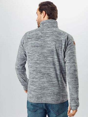 Bergans Regular fit Athletic Fleece Jacket 'Hareid' in Grey