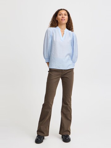 PULZ Jeans Bluse 'Mira' in Blau