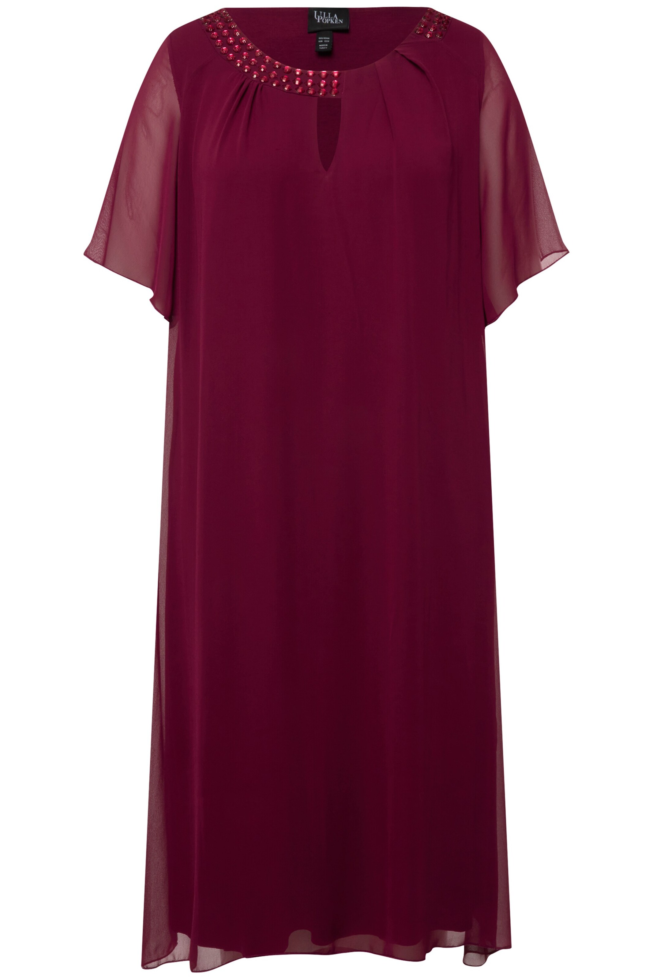 Ulla Popken Dress in Purple: front