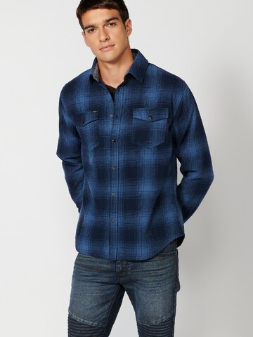 Slim fit Camicia di KOROSHI in blu