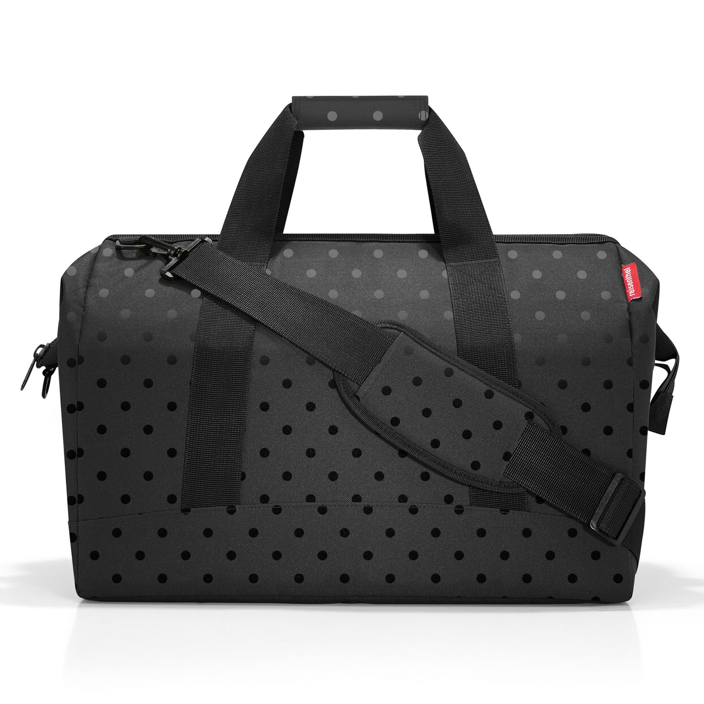 REISENTHEL Weekender in Black: front