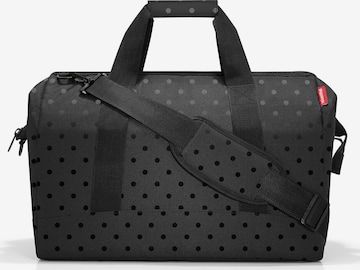 REISENTHEL Weekender in Black: front