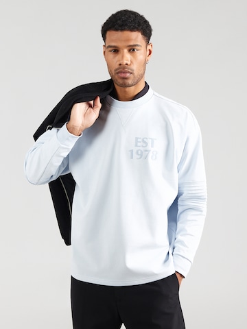 Carlo Colucci Sweatshirt 'Faustini' i blå