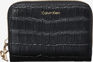 Calvin Klein Portemonnaie in Schwarz: Vorderseite