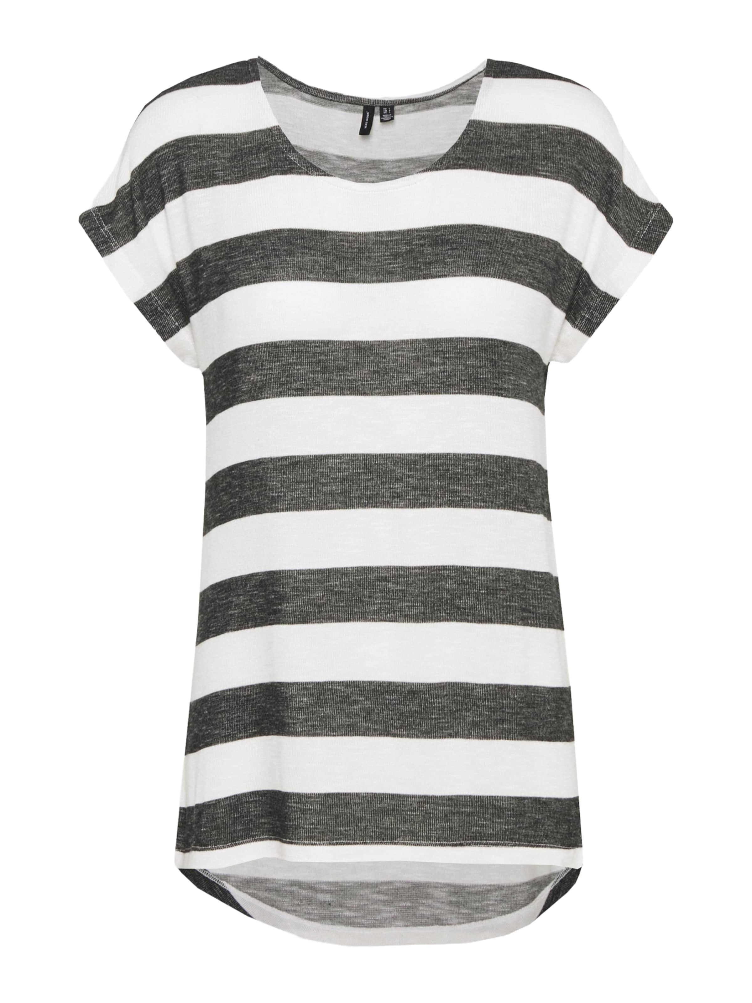Vero Moda Tall Shirt in mottled black / White, Item view