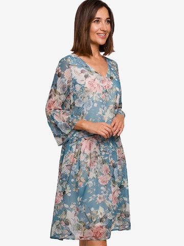 Stylove Dress in Blue: front