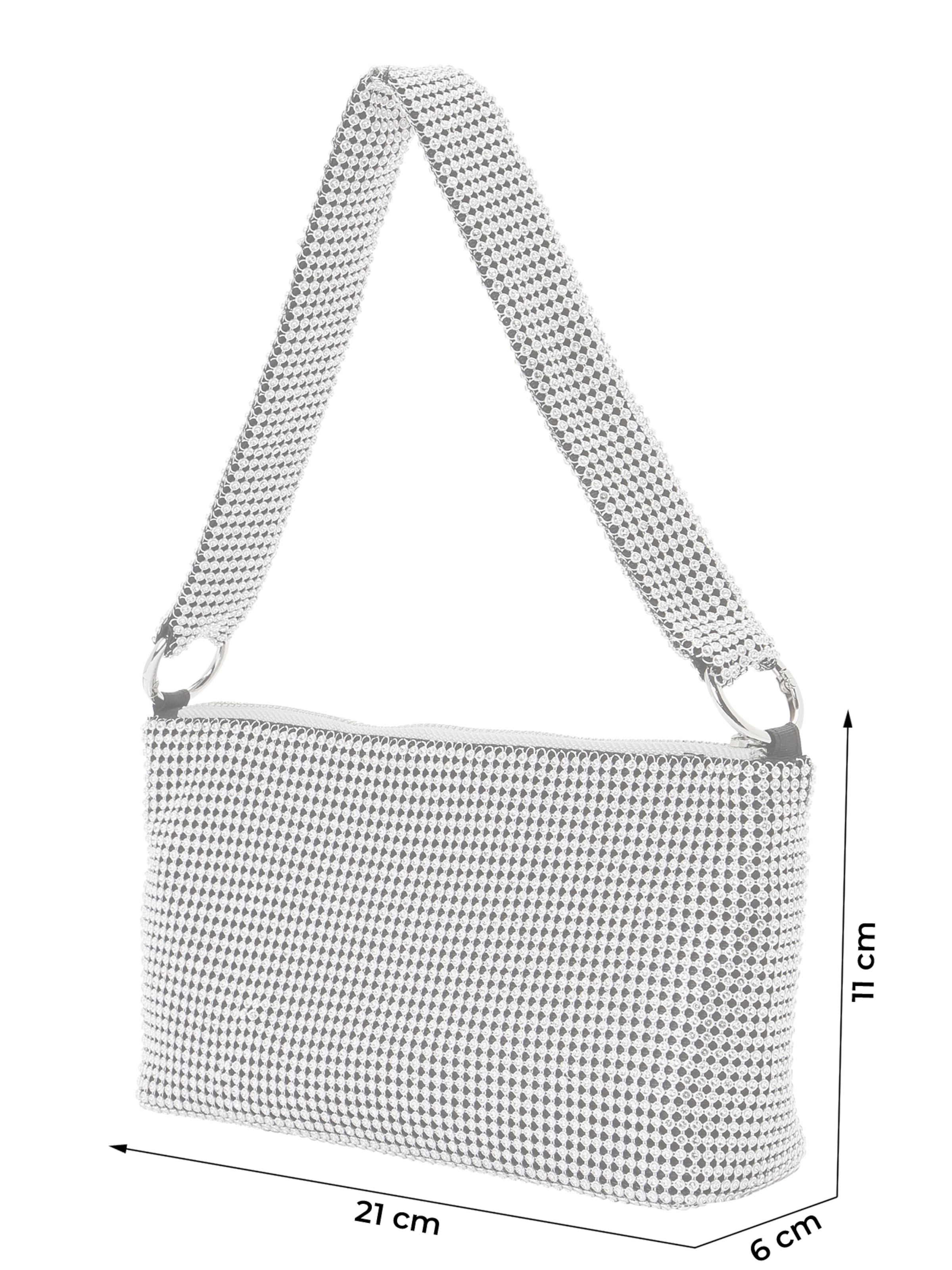 Borsa a spalla di ABOUT YOU in argento