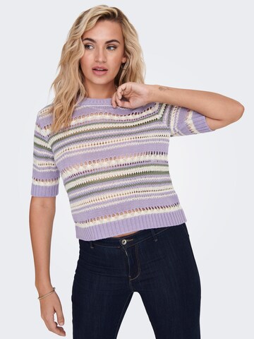 Pull-over 'SUN MAY' JDY en violet