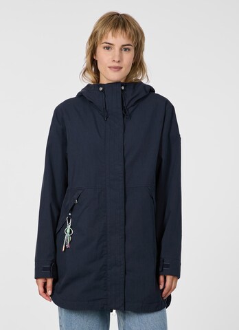 Ragwear Between-Season Jacket in Blue: front