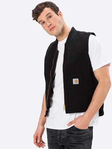 Carhartt WIP Vest 'Classic' in Black: front